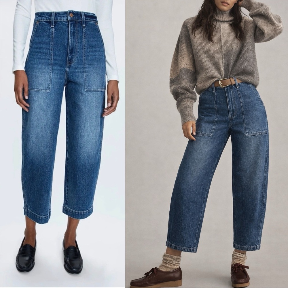 Anthropologie Pistola Turner Valet Barrel Leg High Jeans